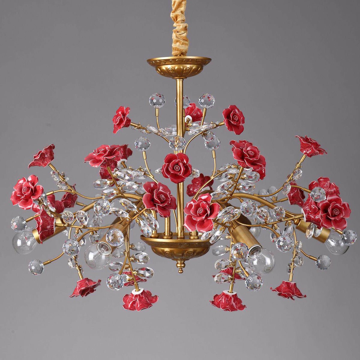 Rosé Amara Kronleuchter