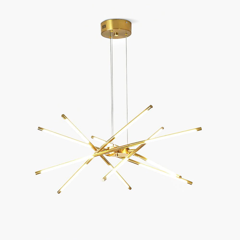 Lumueon Kronleuchter drehbar LED modern