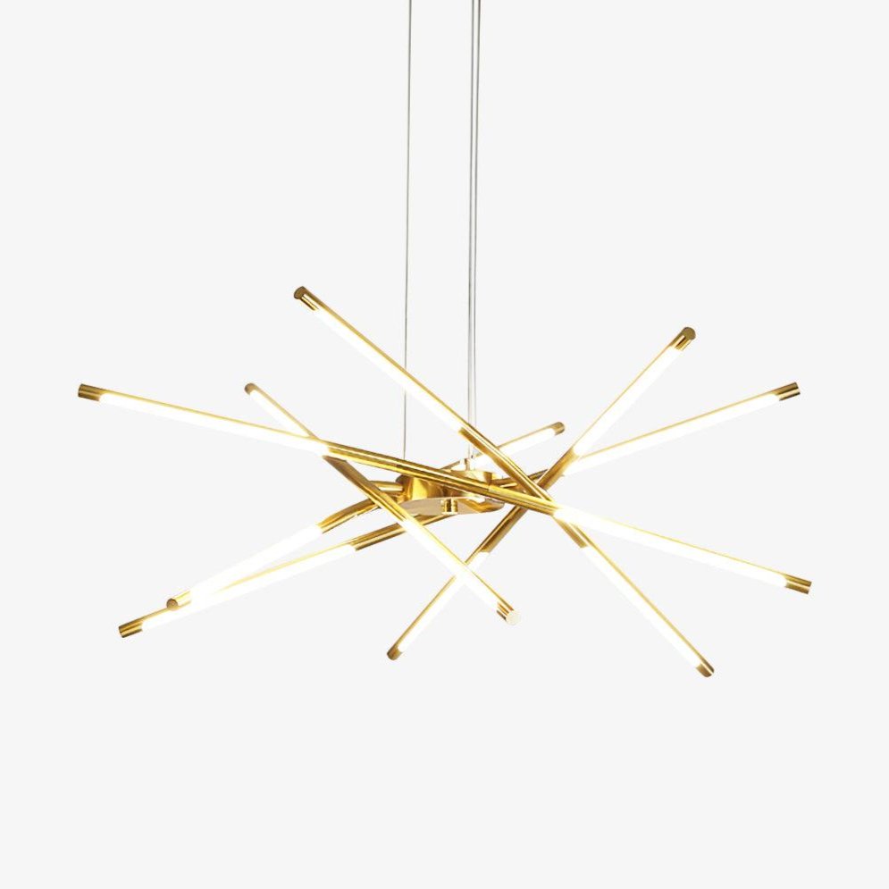 Lumueon Kronleuchter drehbar LED modern
