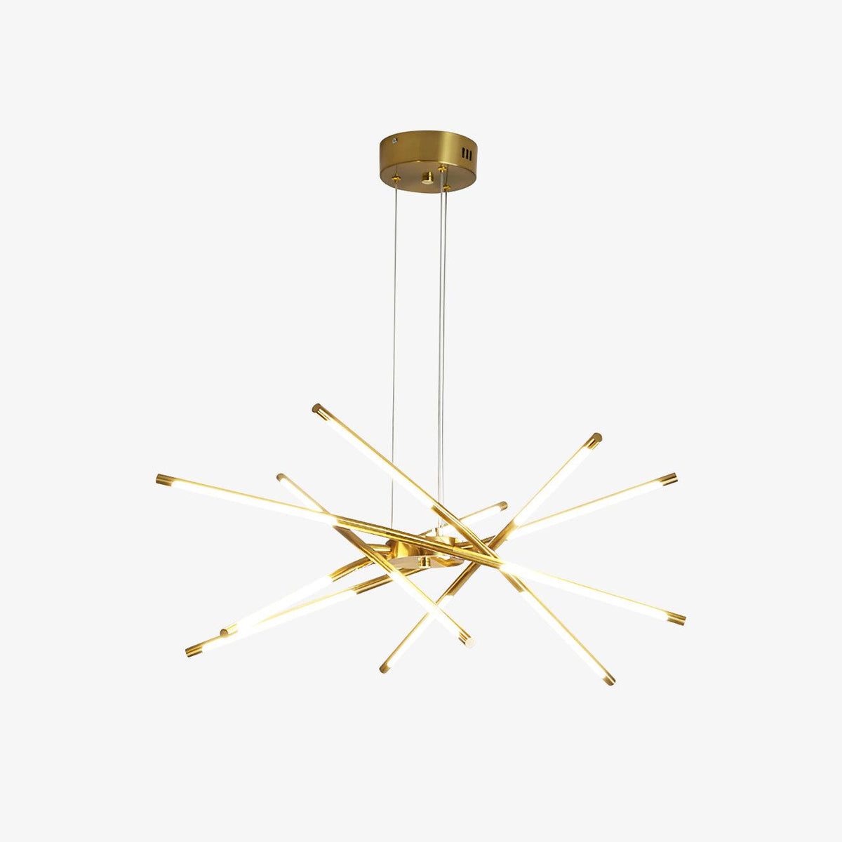 Lumueon Kronleuchter drehbar LED modern