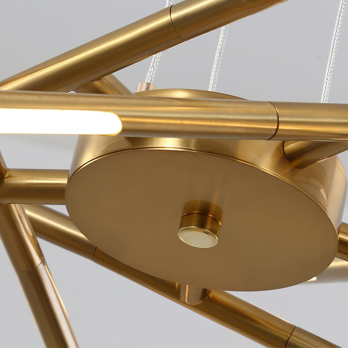 Lumueon Kronleuchter drehbar LED modern