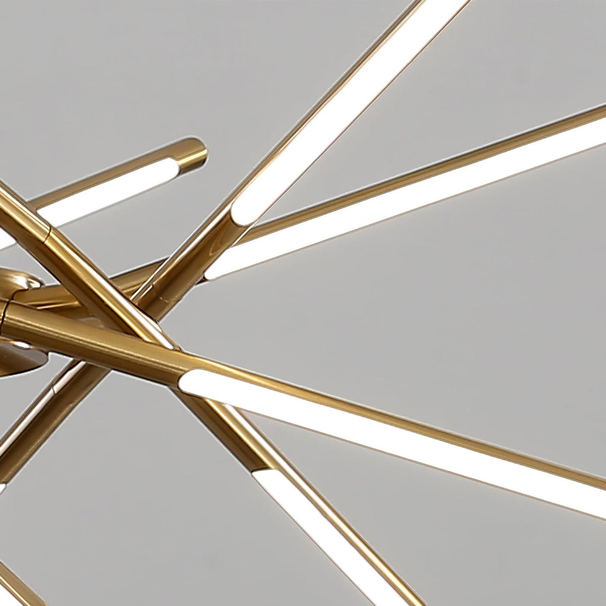 Lumueon Kronleuchter drehbar LED modern