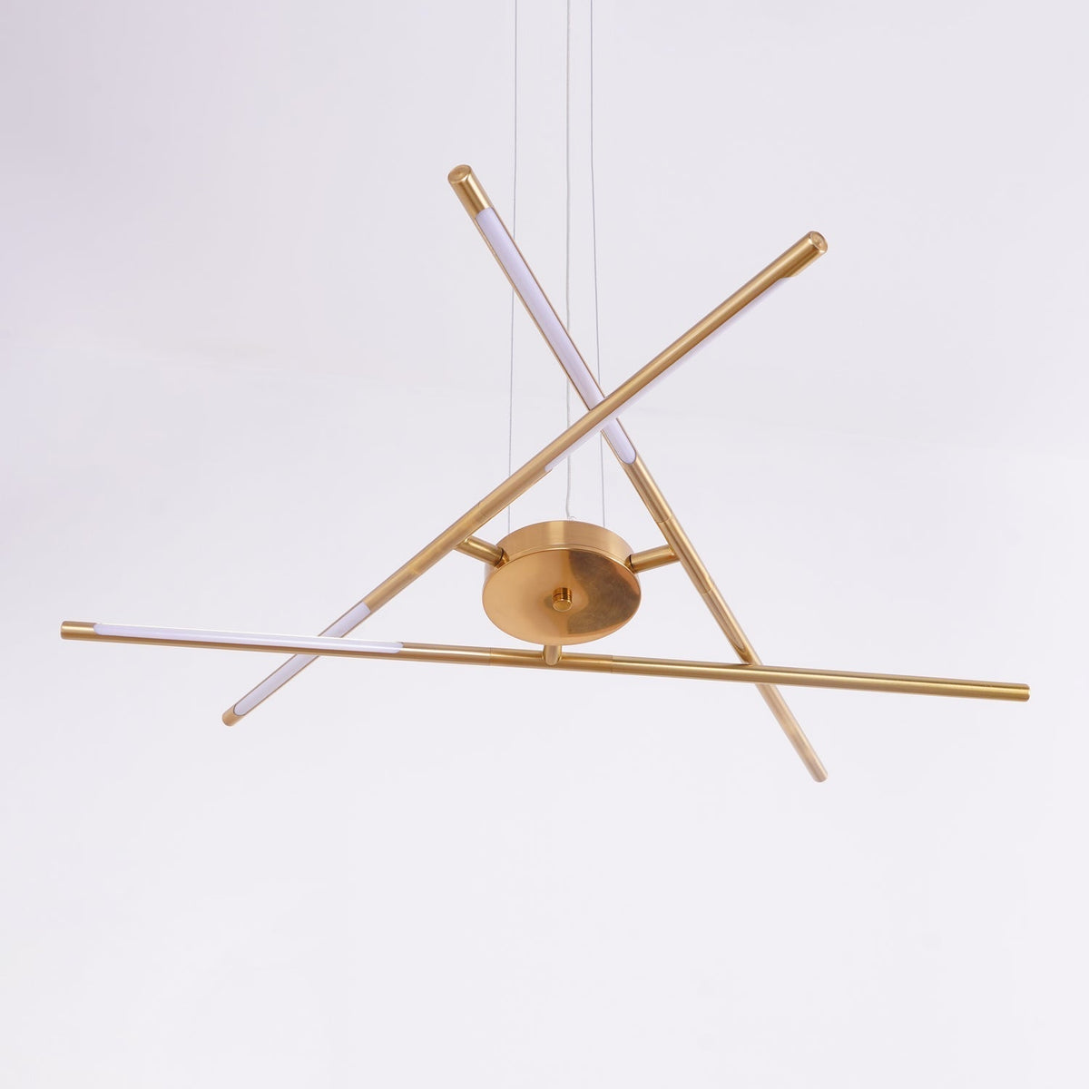Lumueon Kronleuchter drehbar LED modern