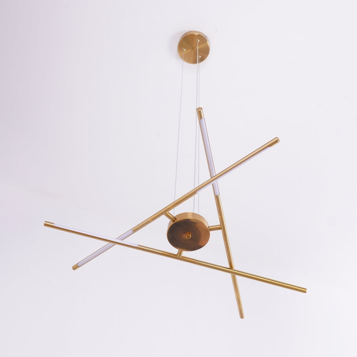 Lumueon Kronleuchter drehbar LED modern