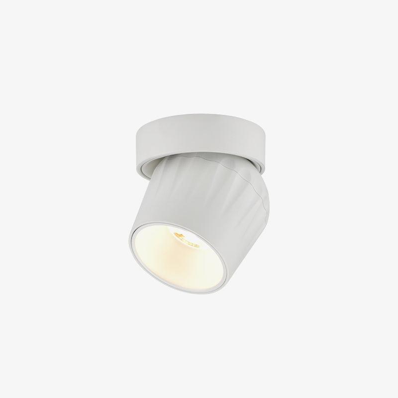 Keveny Decken-Spotlight Aluminium Rippen drehbar minimalistisch