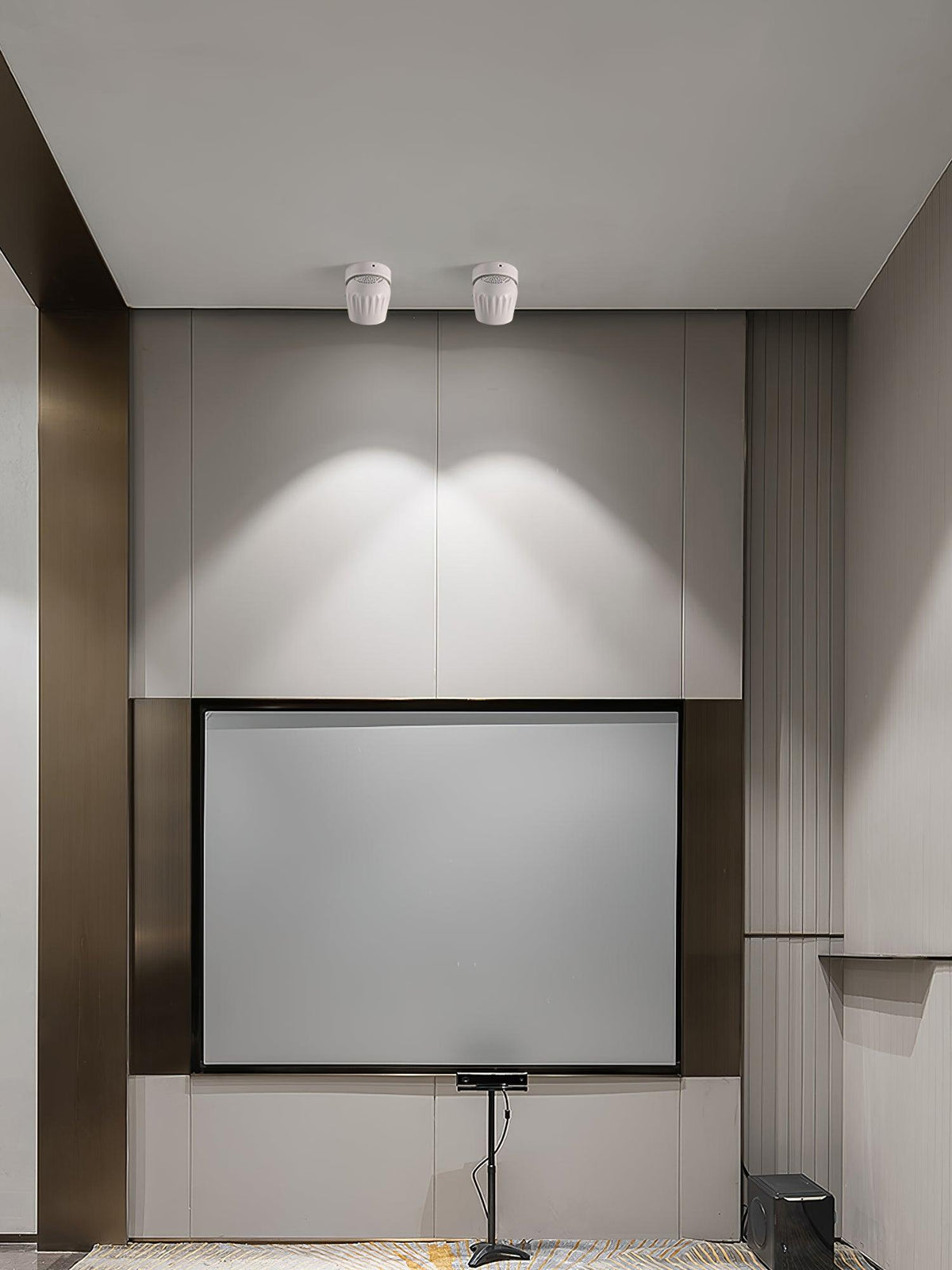 Keveny Decken-Spotlight Aluminium Rippen drehbar minimalistisch