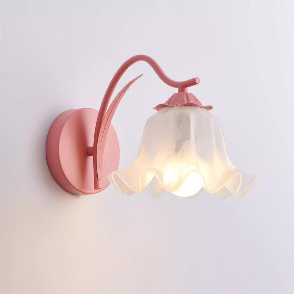 Lily Wandleuchte Botanical Whimsy Grün Stiel