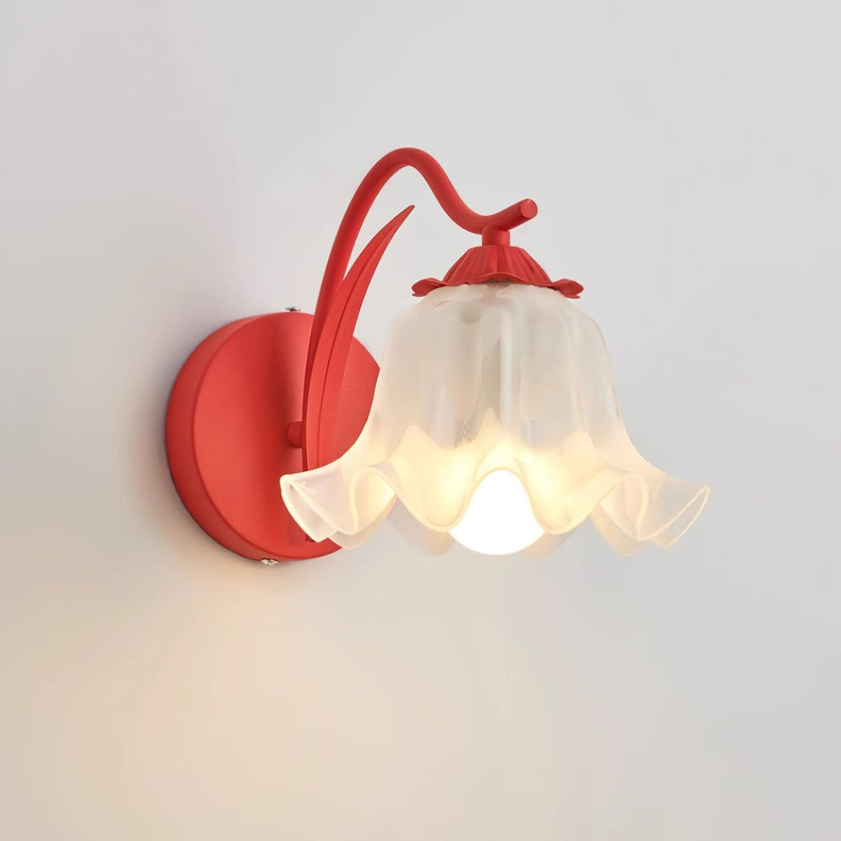 Lily Wandleuchte Botanical Whimsy Grün Stiel