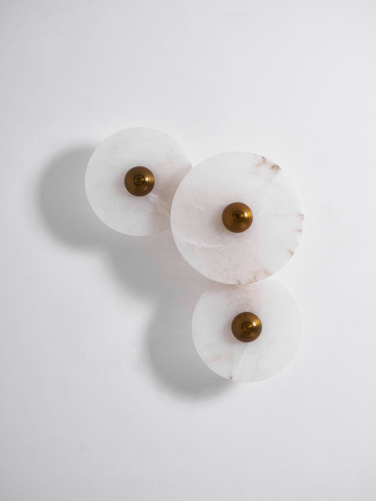 Albireria Minimalistische Alabaster-Deckenleuchte