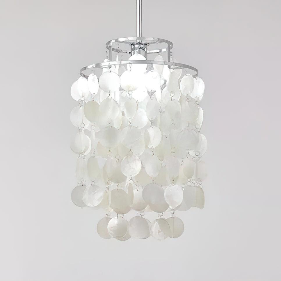 Vana Pendelleuchte Rundschalen Chrom