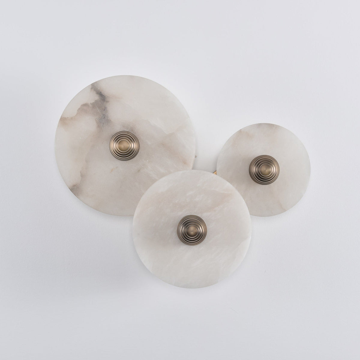 Albireria Minimalistische Alabaster-Deckenleuchte