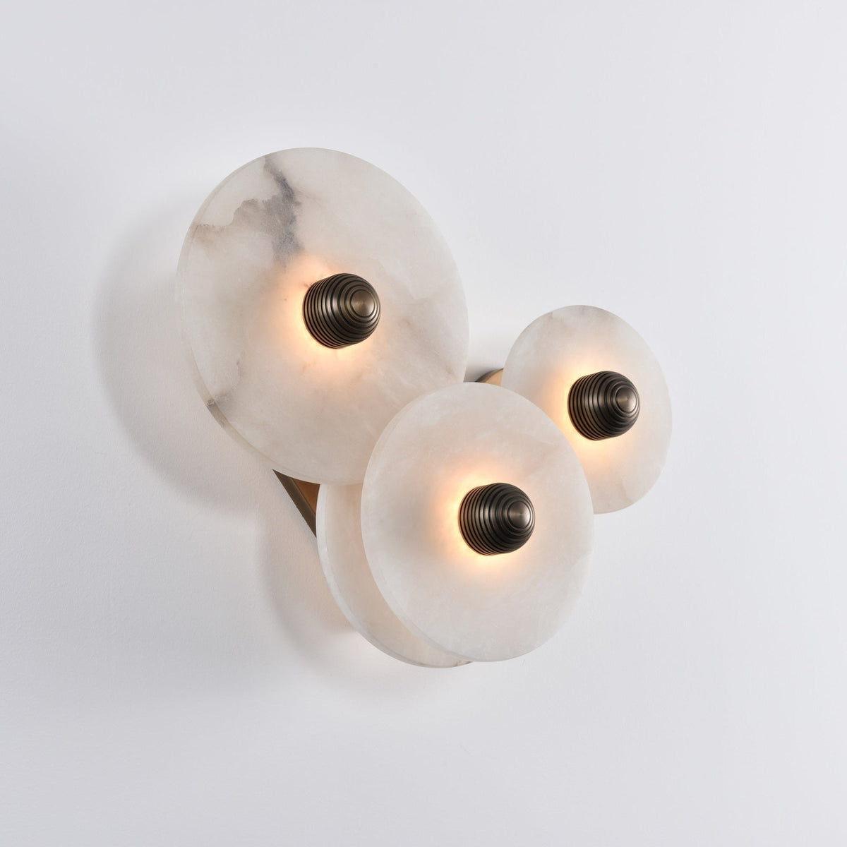 Albireria Minimalistische Alabaster-Deckenleuchte
