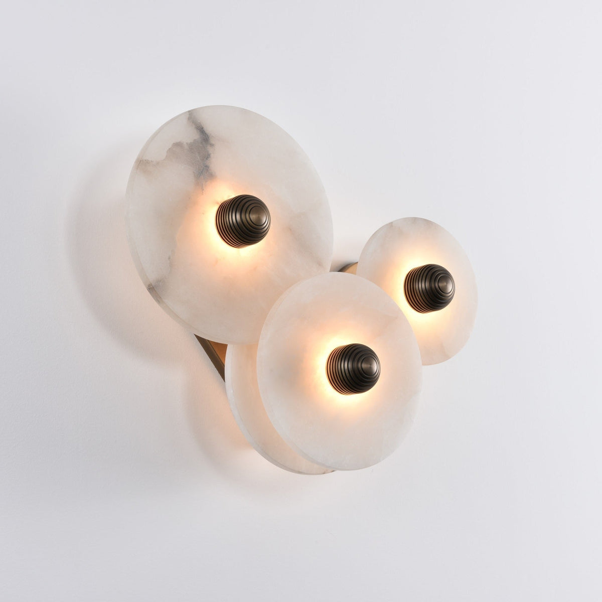 Albireria Minimalistische Alabaster-Deckenleuchte