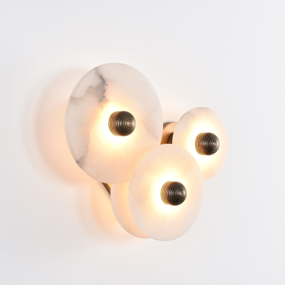 Albireria Minimalistische Alabaster-Deckenleuchte