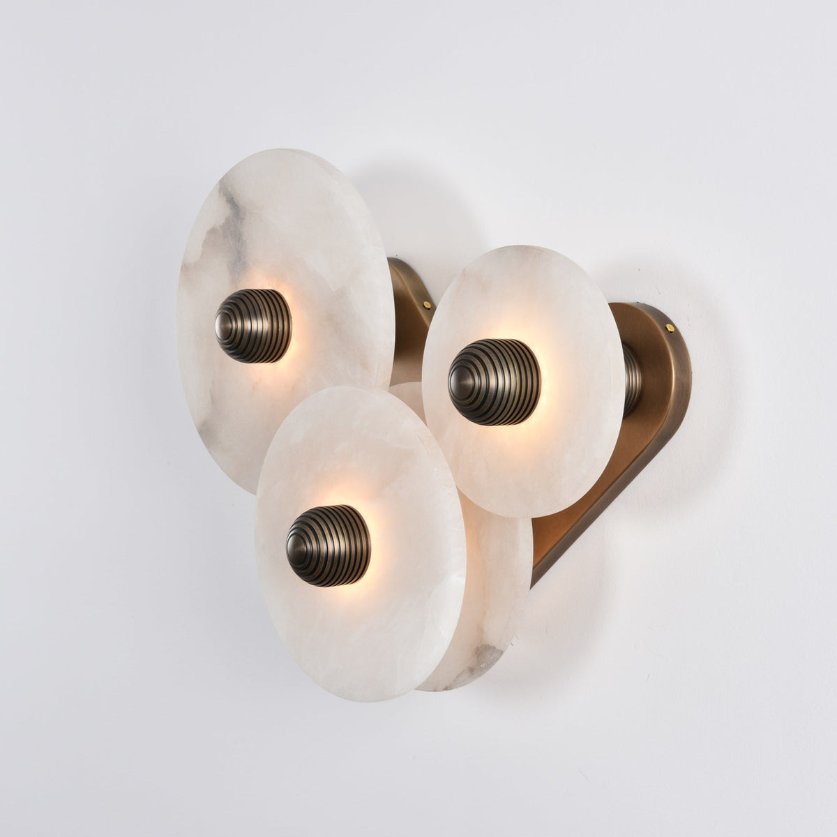 Albireria Minimalistische Alabaster-Deckenleuchte