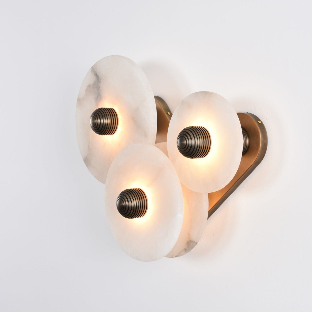 Albireria Minimalistische Alabaster-Deckenleuchte