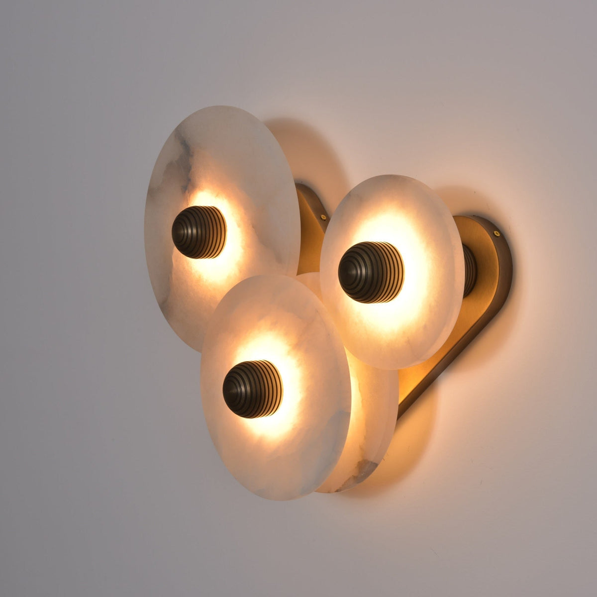 Albireria Minimalistische Alabaster-Deckenleuchte