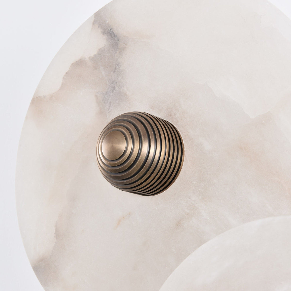 Albireria Minimalistische Alabaster-Deckenleuchte