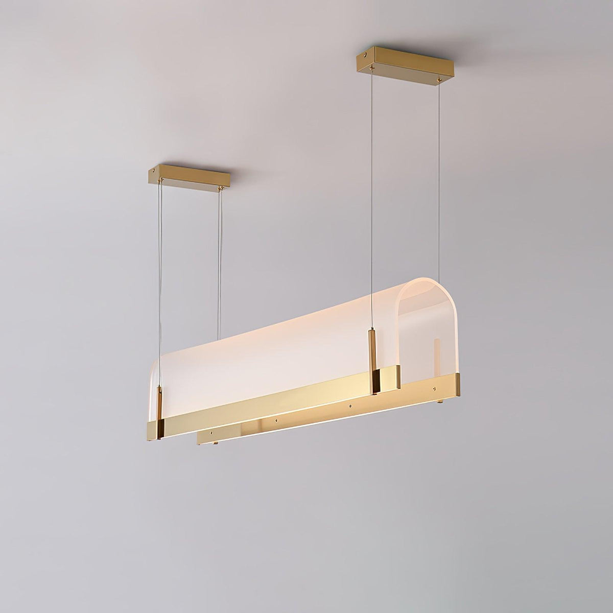 Cevinen lineare Pendelleuchte in Gold