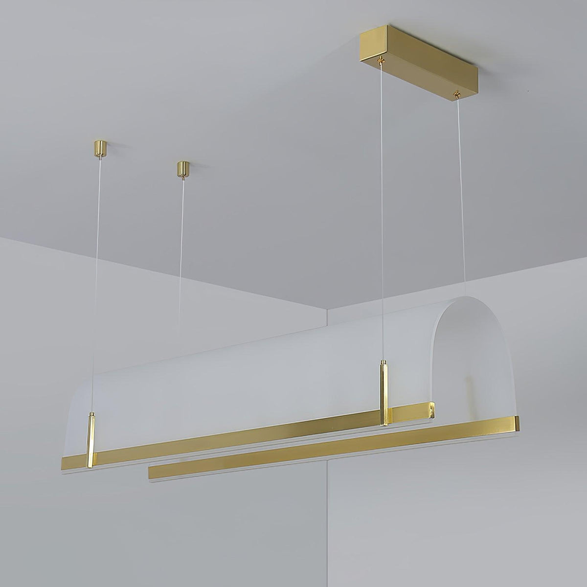 Cevinen lineare Pendelleuchte in Gold