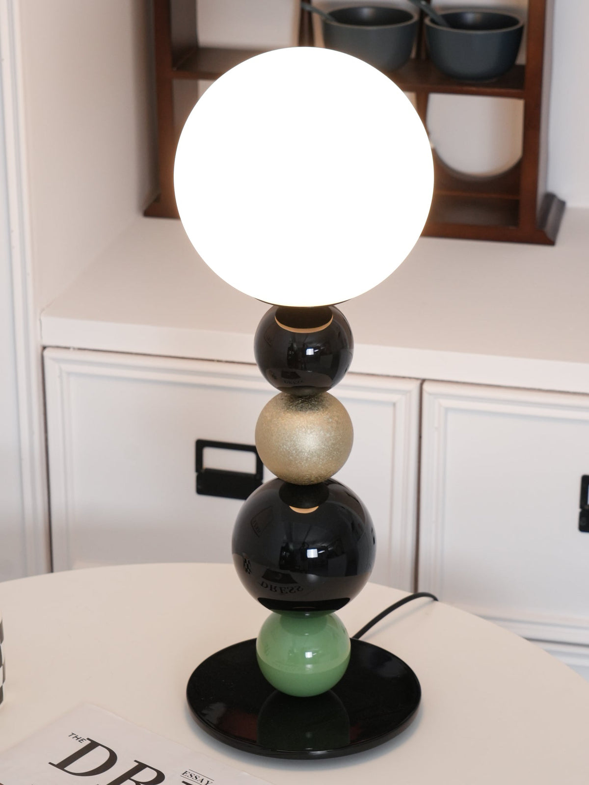 Orbital Kugeln Stacking Tischleuchte