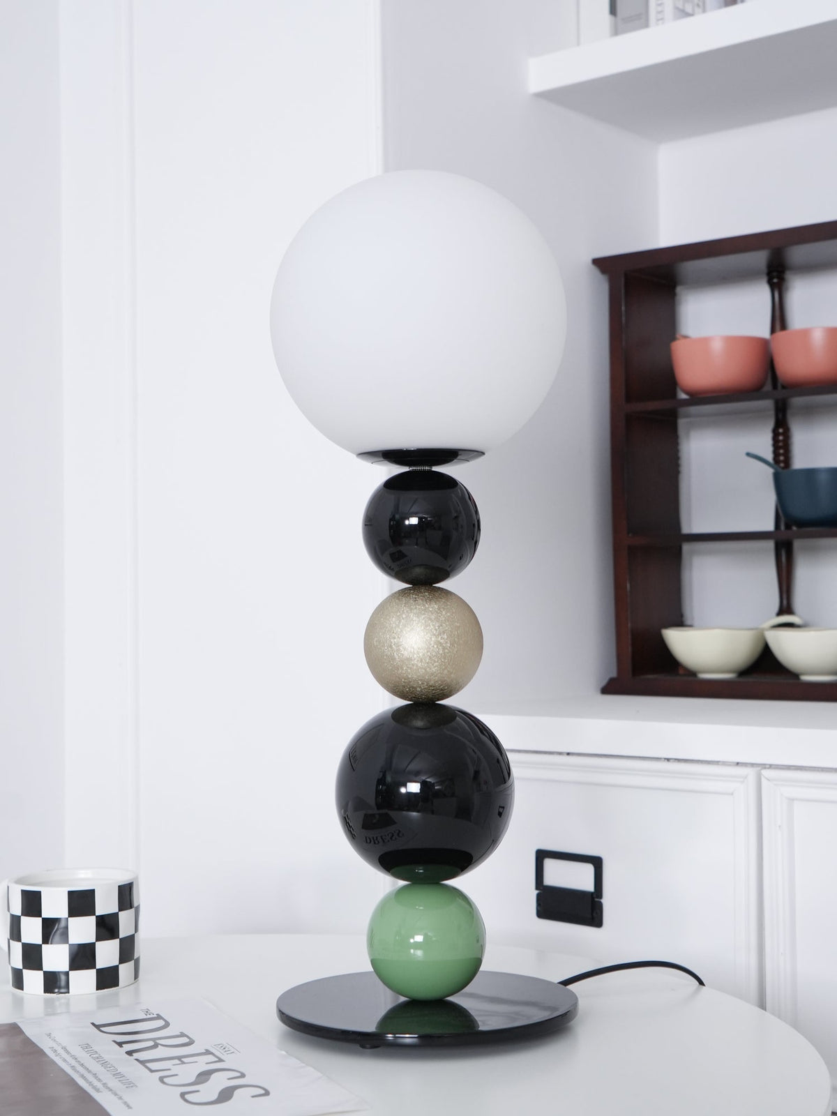 Orbital Kugeln Stacking Tischleuchte