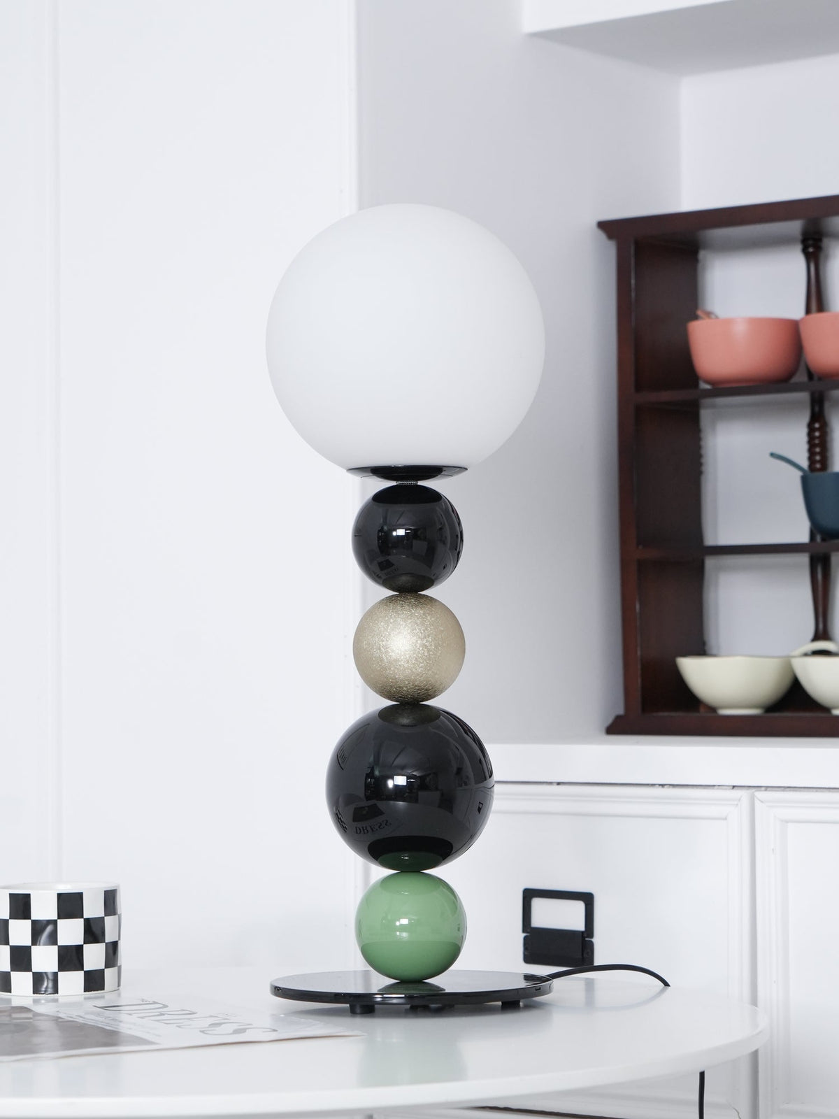 Orbital Kugeln Stacking Tischleuchte