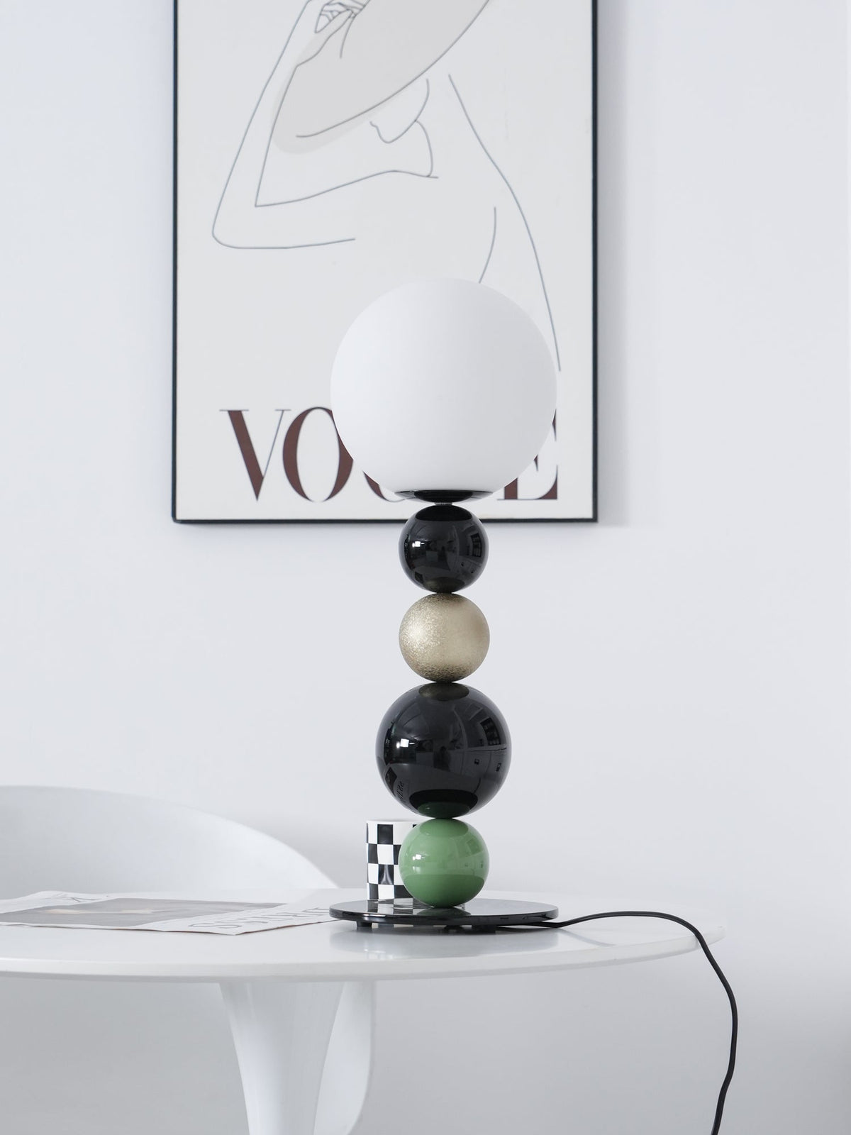 Orbital Kugeln Stacking Tischleuchte