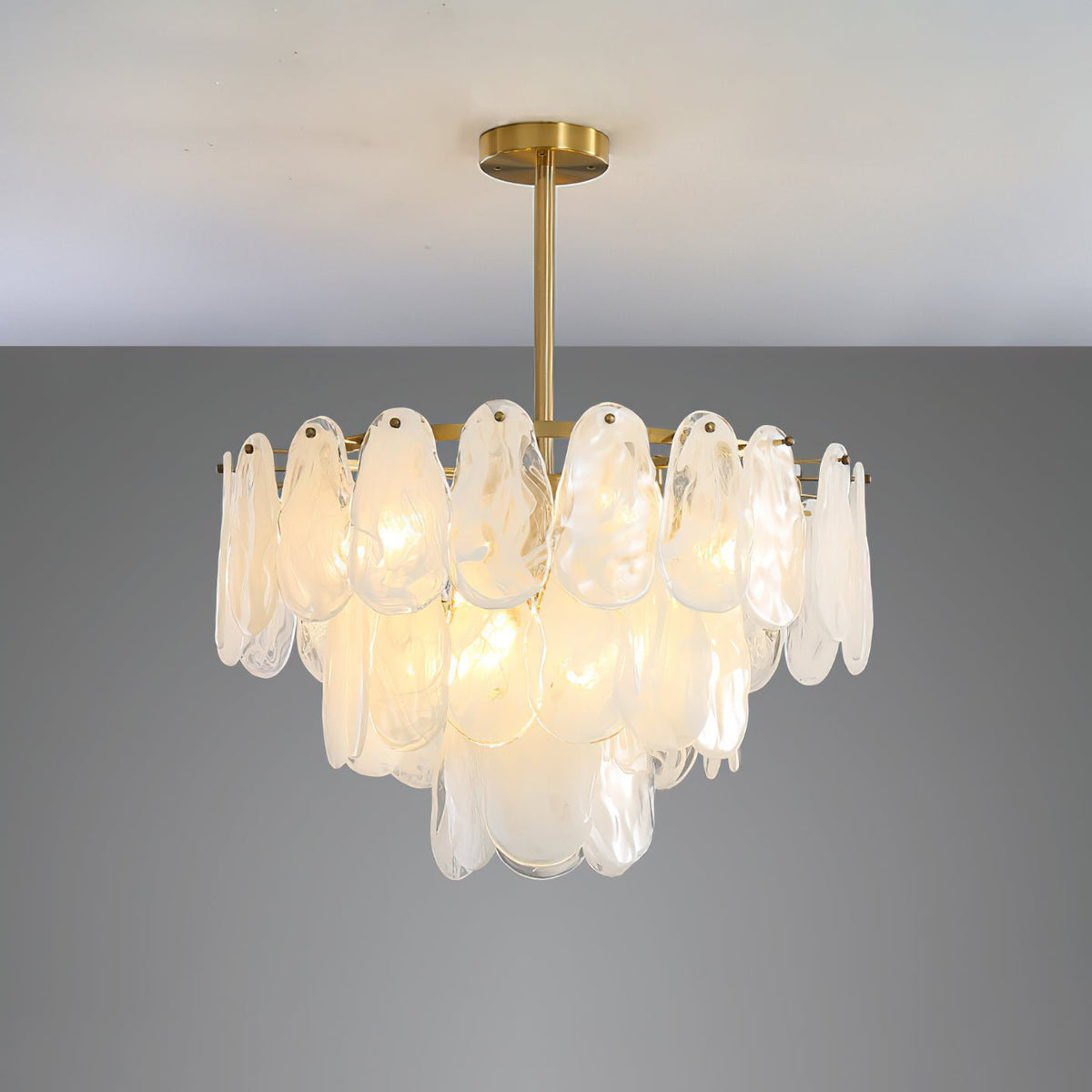 Dren Kronleuchter Postmodern Luxus Rund Wolken-Glas