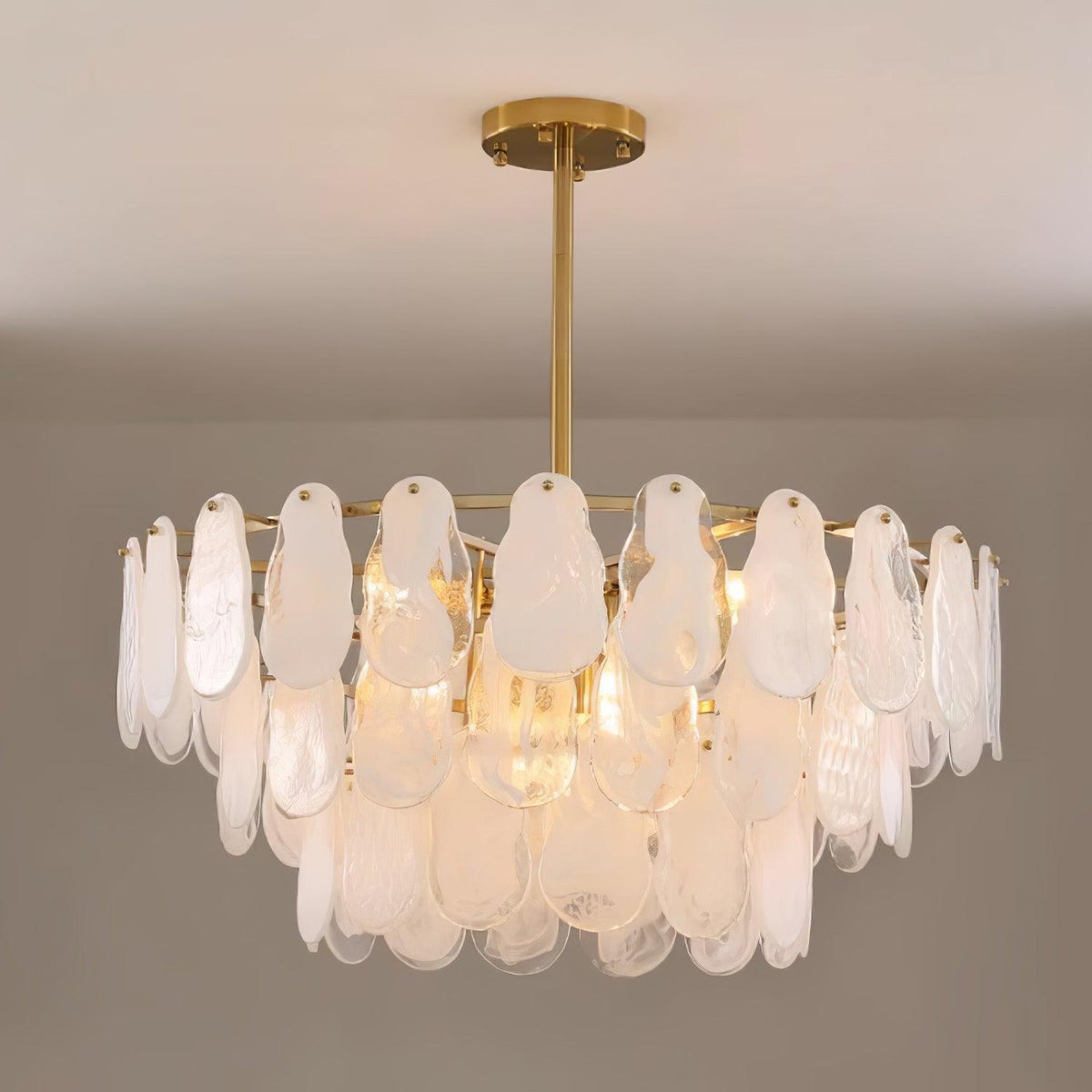 Dren Kronleuchter Postmodern Luxus Rund Wolken-Glas