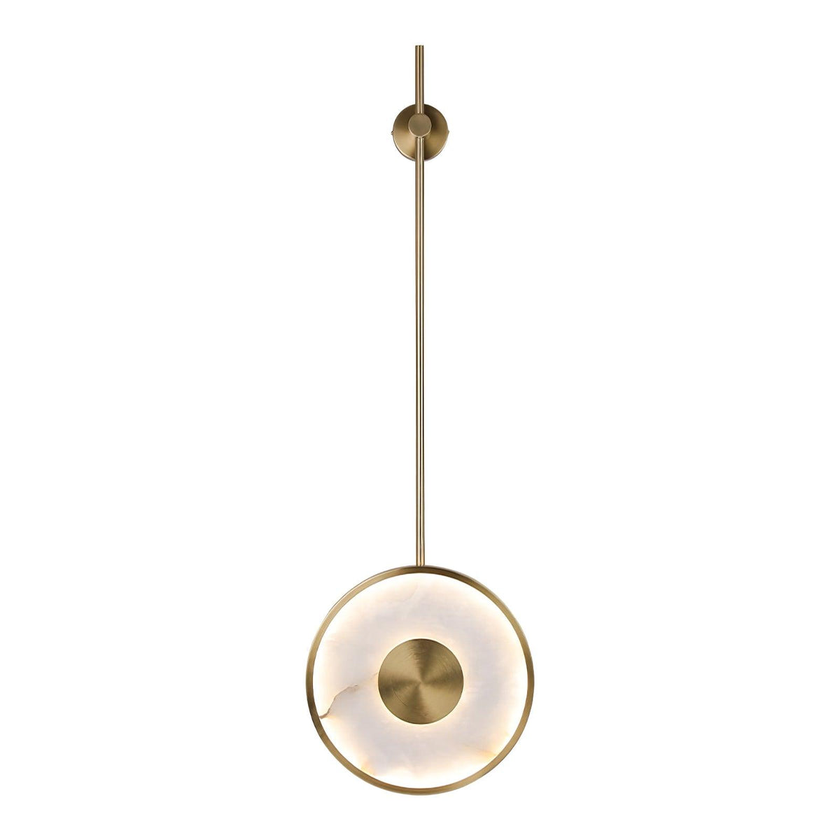 Nivirina Minimalistische Pendelleuchte aus Alabaster