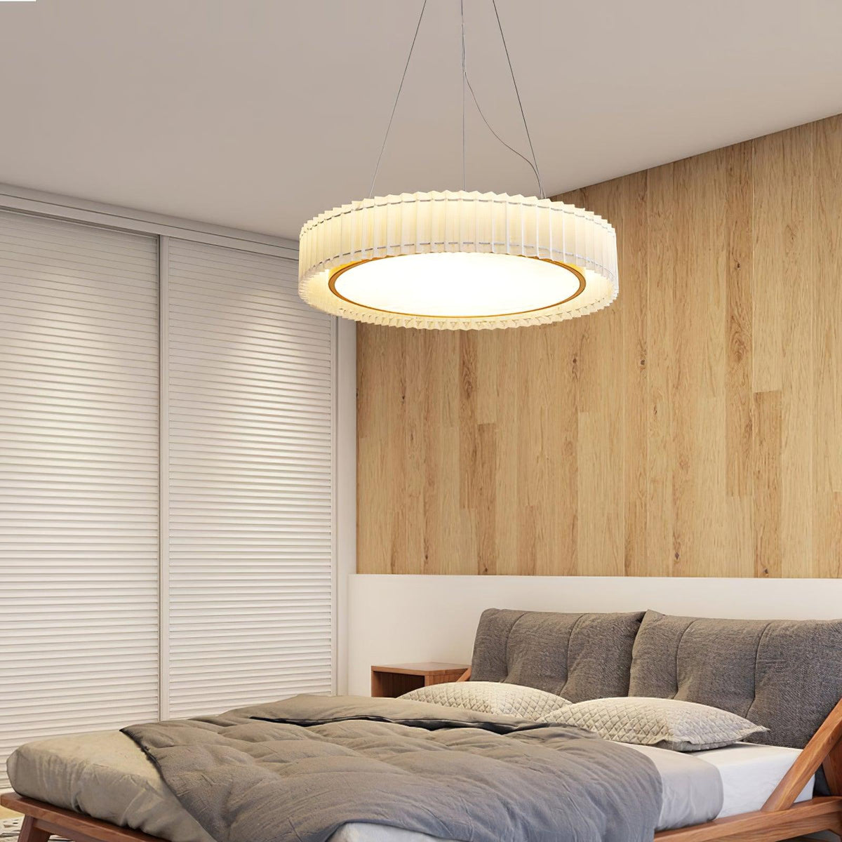 Cudo Pendelleuchte aus Stoff Cozy