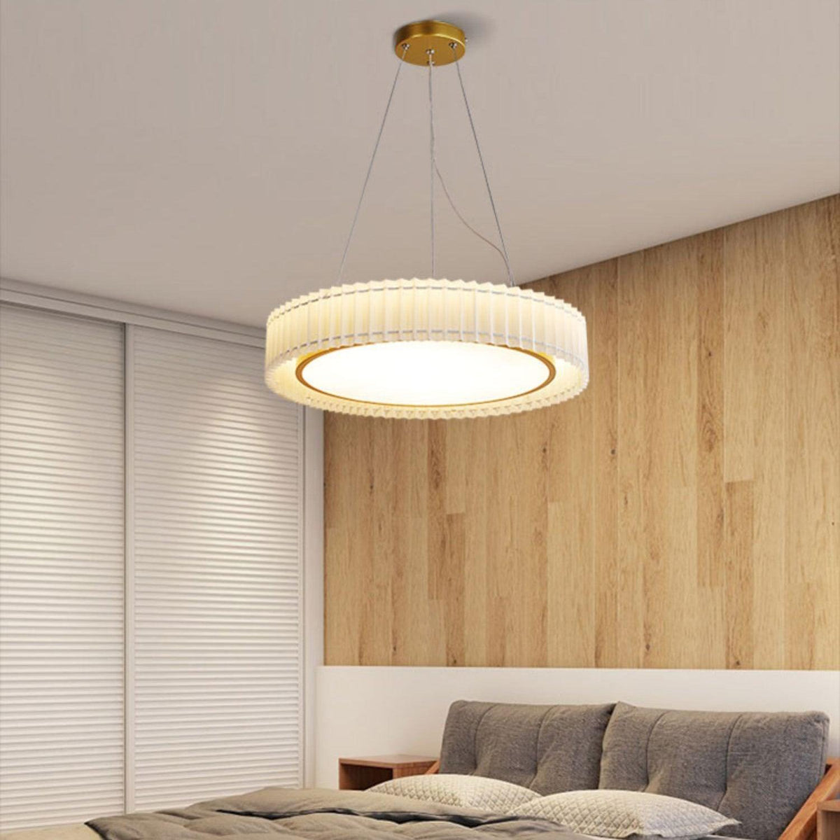 Cudo Pendelleuchte aus Stoff Cozy