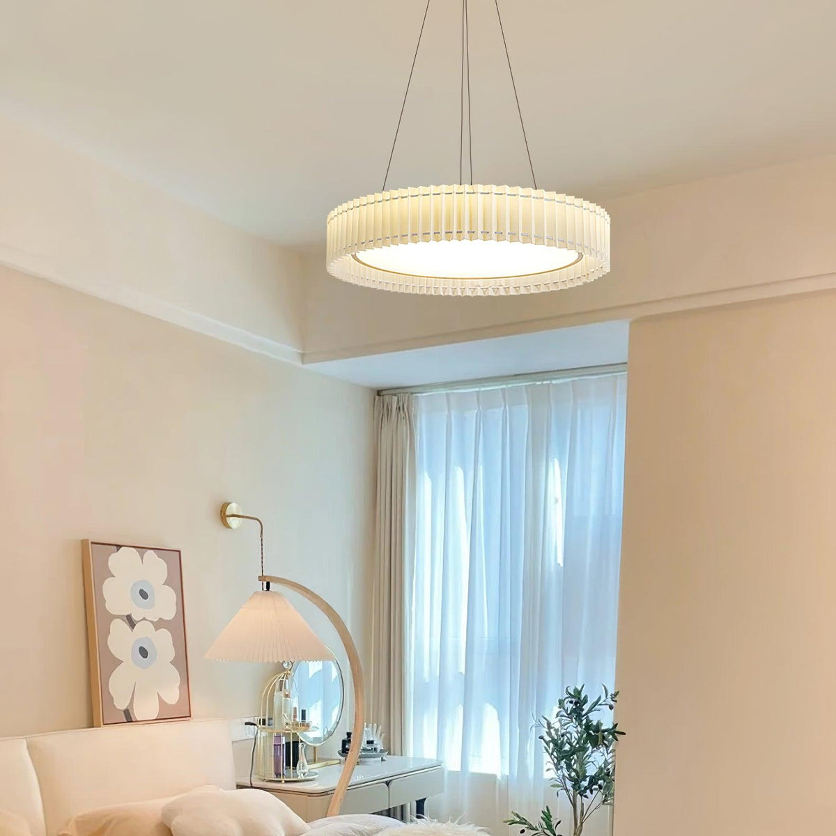 Cudo Pendelleuchte aus Stoff Cozy