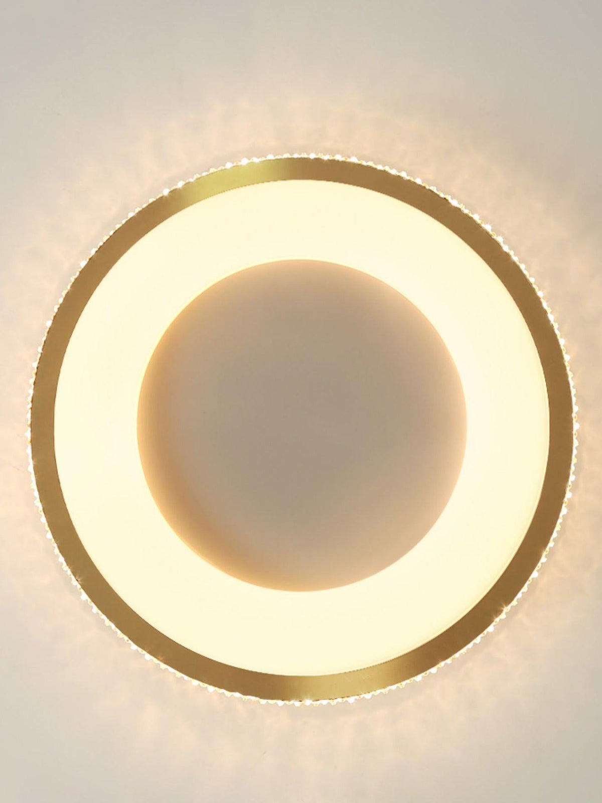 Liroxen Deckenleuchte rund eingelassen minimalistisch warm
