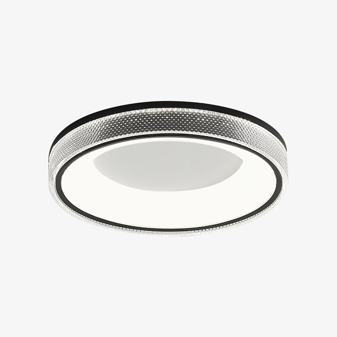 Liroxen Deckenleuchte rund eingelassen minimalistisch warm