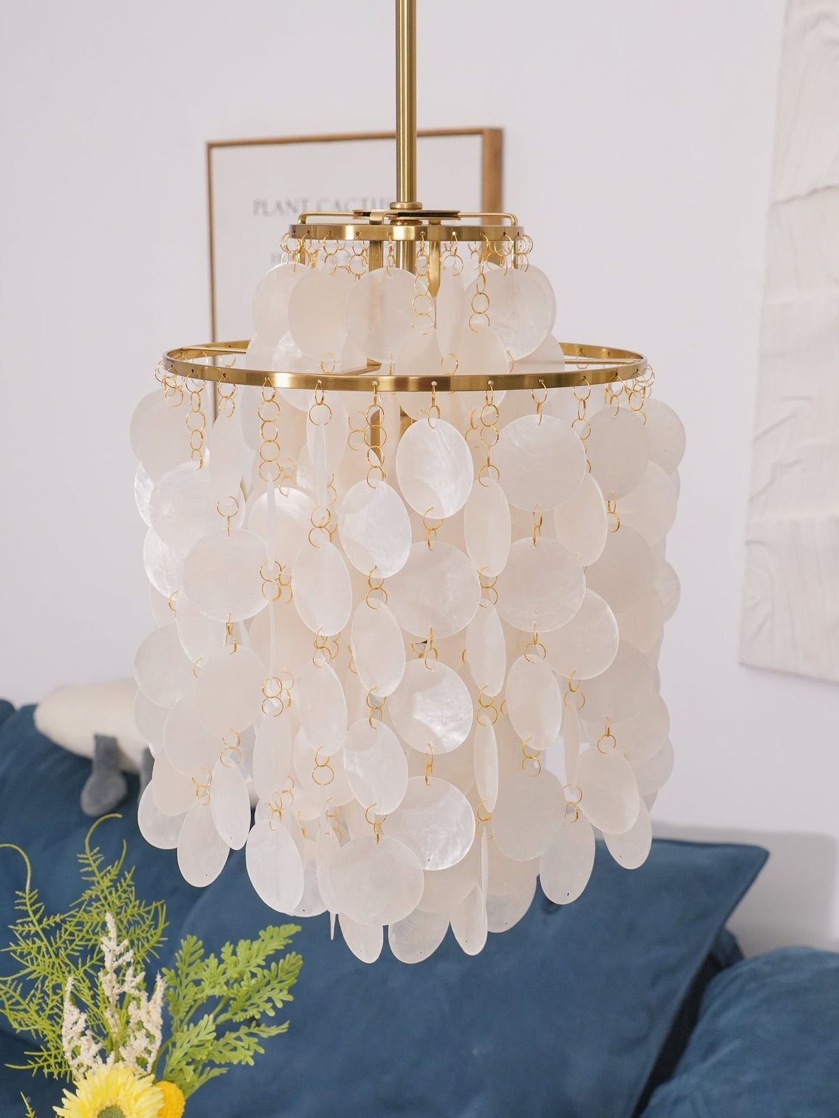 Rivena Pendelleuchte Rund Schalenring