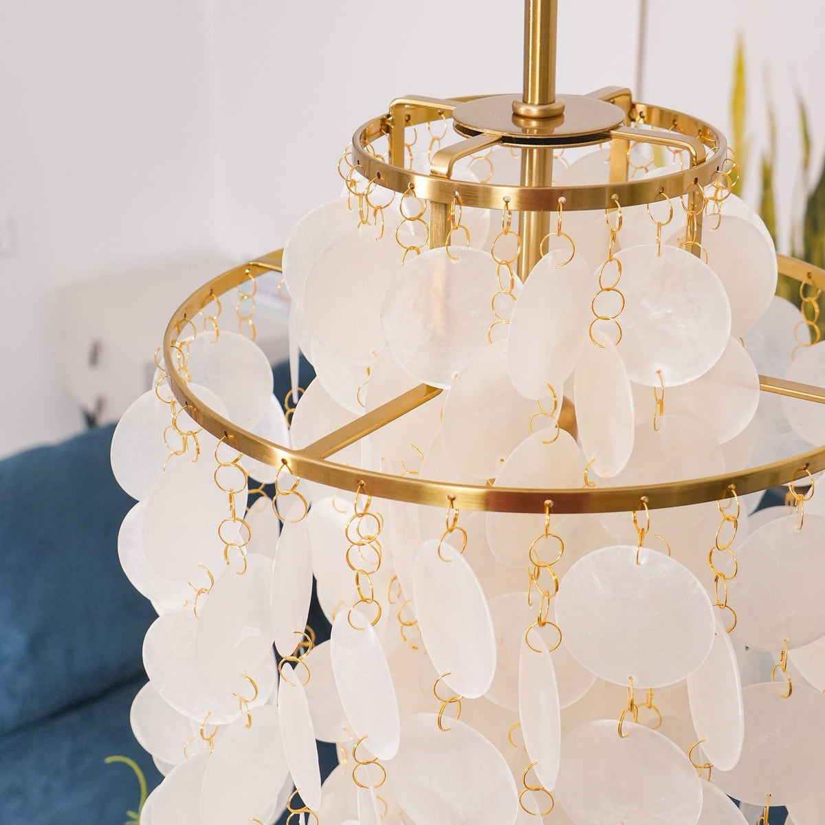 Rivena Pendelleuchte Rund Schalenring