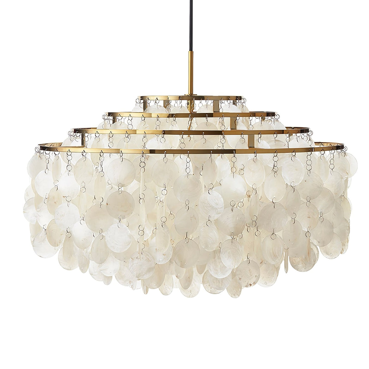 Rivena Pendelleuchte Rund Schalenring