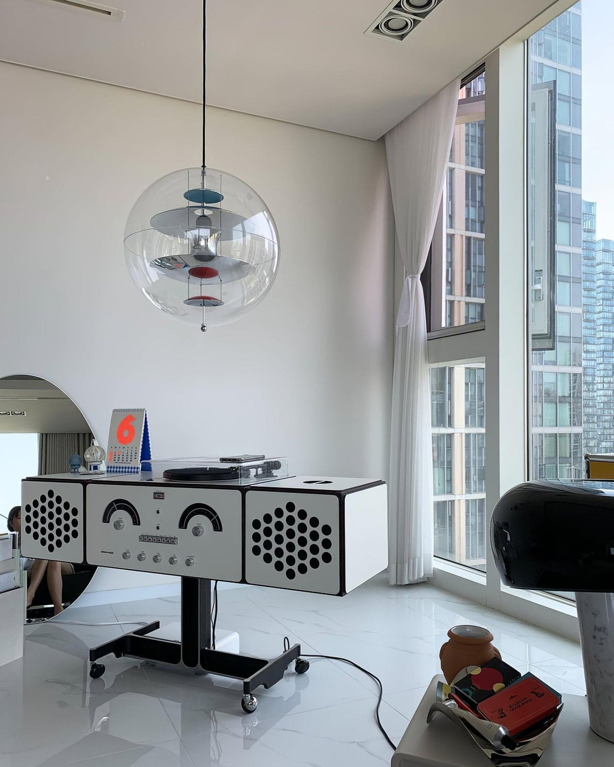 Gyan futuristische Pendelleuchte