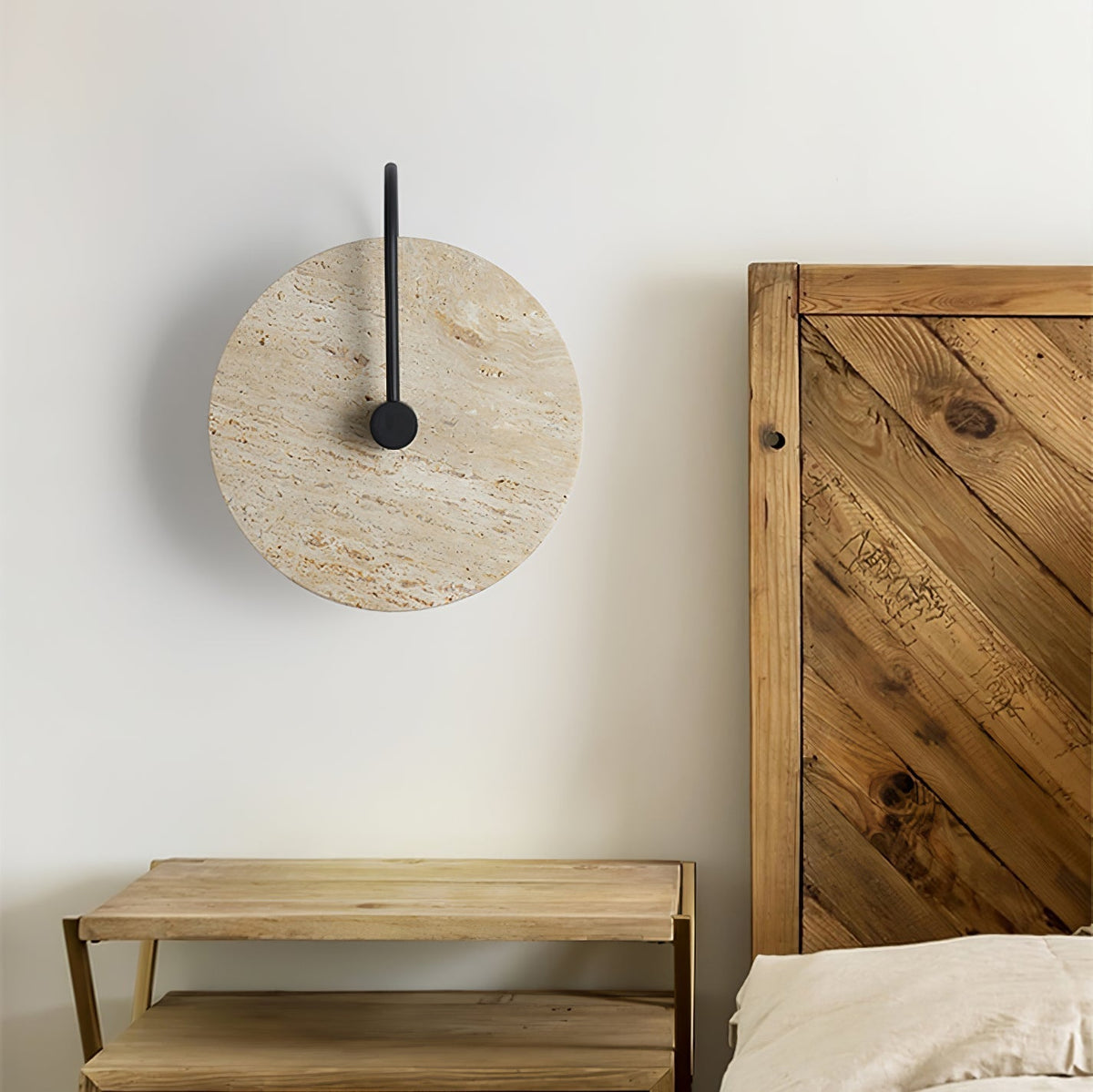 Ulsk Travertine Wandleuchte