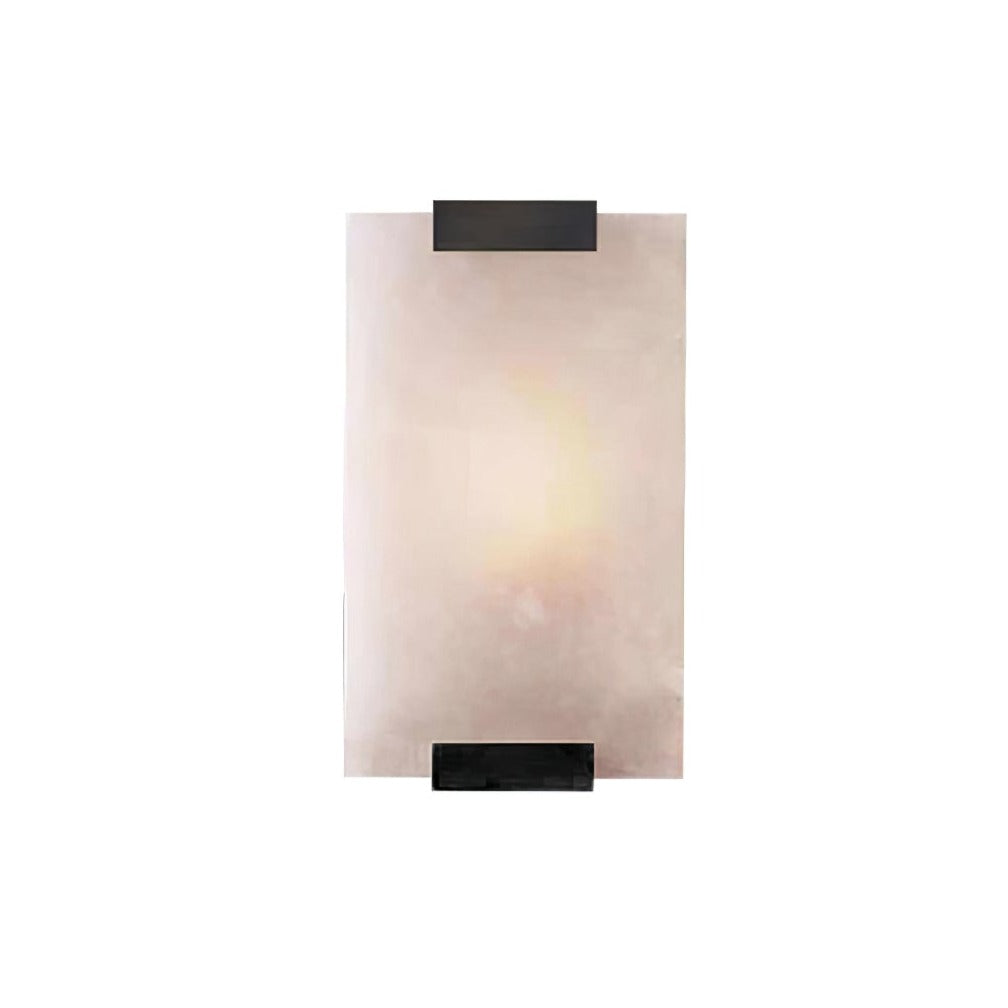 Velen Wandleuchte aus Alabaster mit Rücklicht Panel