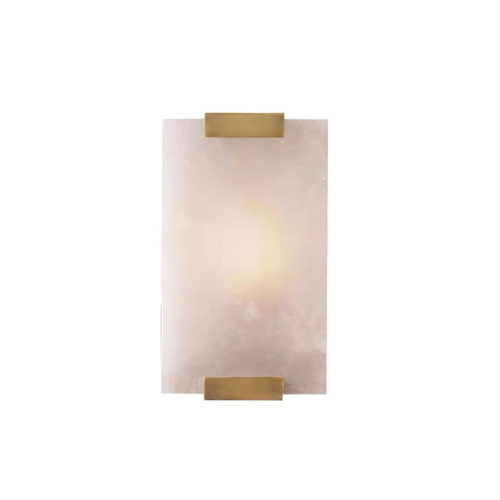 Velen Wandleuchte aus Alabaster mit Rücklicht Panel