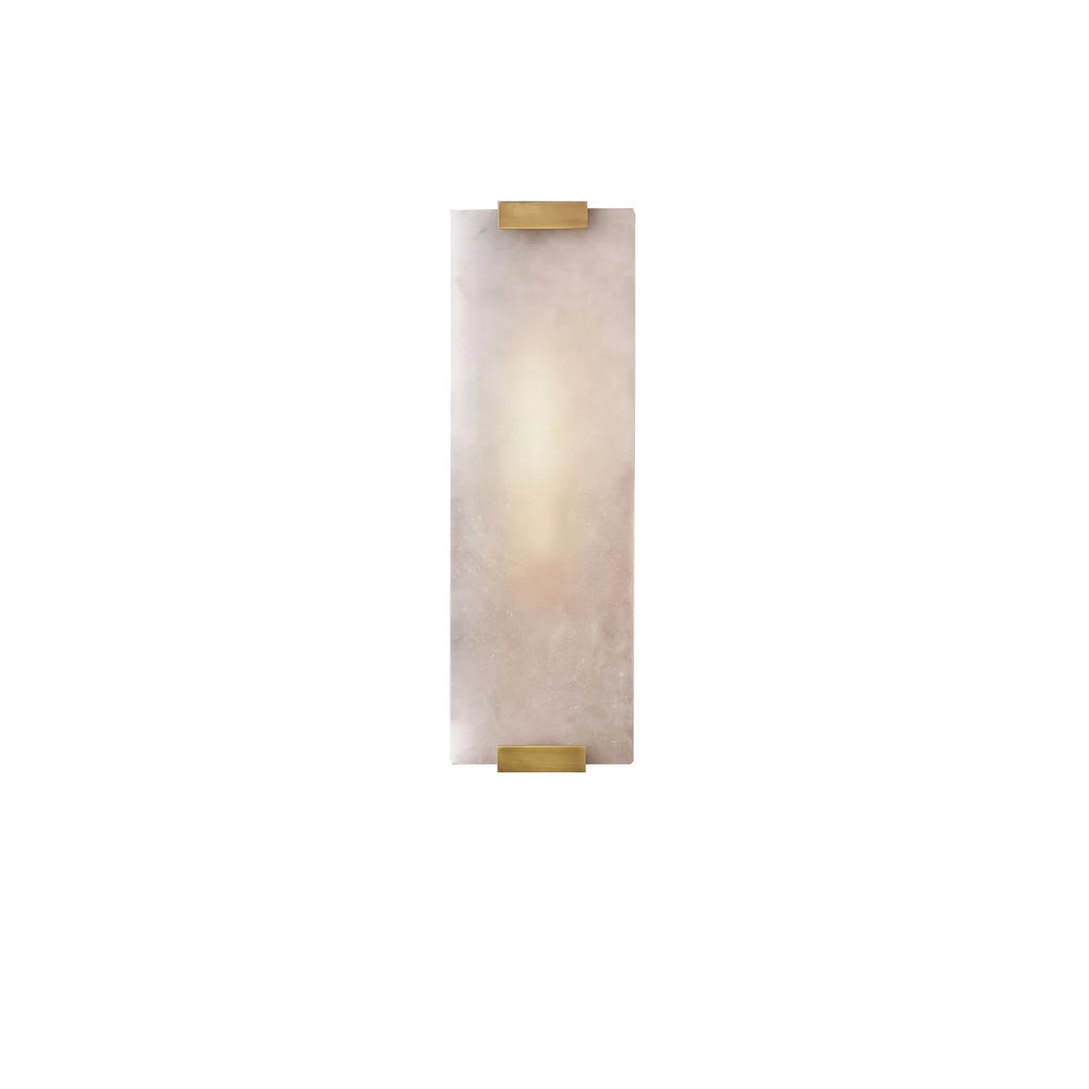 Velen Wandleuchte aus Alabaster mit Rücklicht Panel