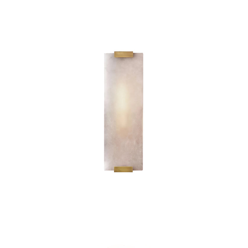 Velen Wandleuchte aus Alabaster mit Rücklicht Panel
