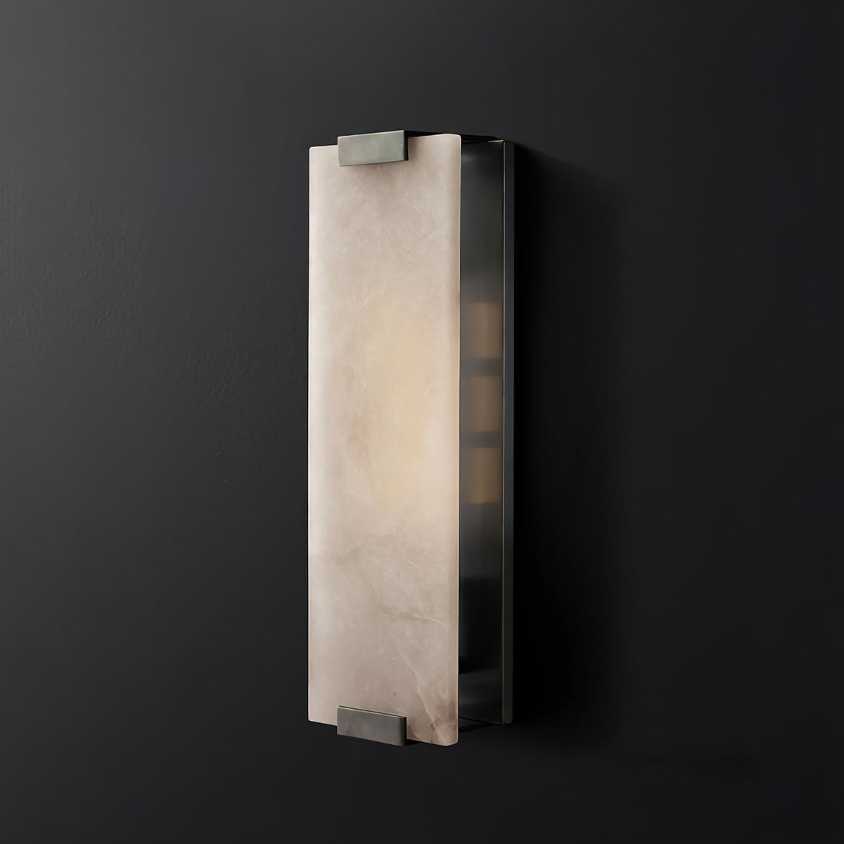 Velen Wandleuchte aus Alabaster mit Rücklicht Panel