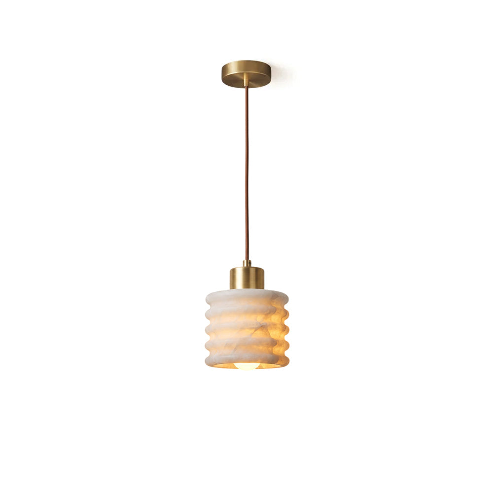 Keldenstone Alabaster-Pendelleuchte
