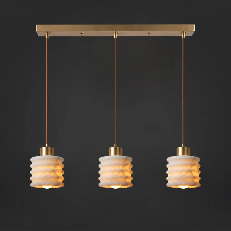 Keldenstone Alabaster-Pendelleuchte