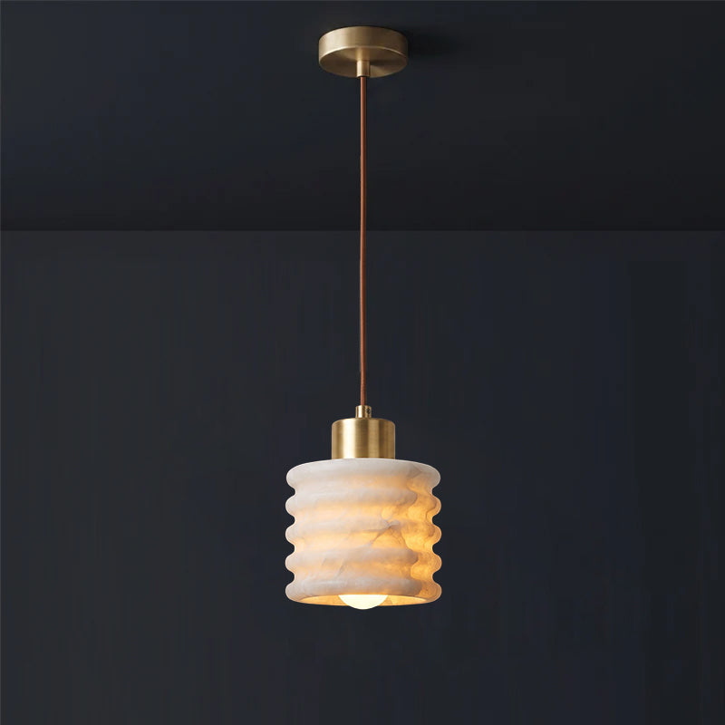 Keldenstone Alabaster-Pendelleuchte