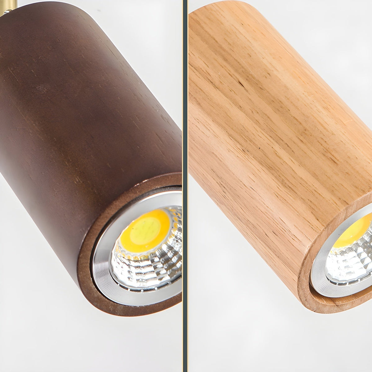Usolila zeitgenössische minimalistische Deckenleuchte aus Holz